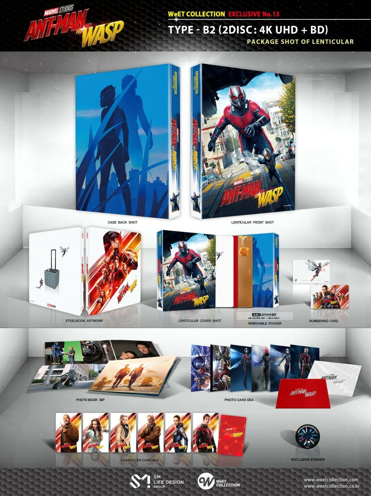 Ant-Man and The Wasp sold 4K WeET Premium Edition