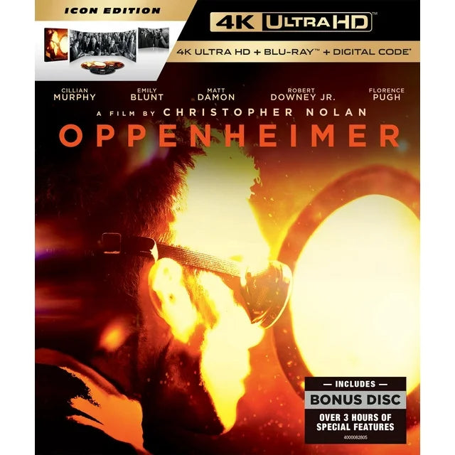 Oppenheimer (Icon Edition) (Walmart Exclusive) (4K UHD + Blu-ray + Dig