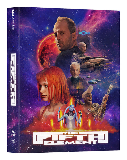 The Fifth Element 4K Blu-ray Steelbook Manta Lab Exclusive ME#78 Double Lenticular Full Slip B - PREORDER