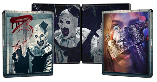 Terrifier 3 (4K UHD + 2D Blu-ray) Steelbook Limited Edition