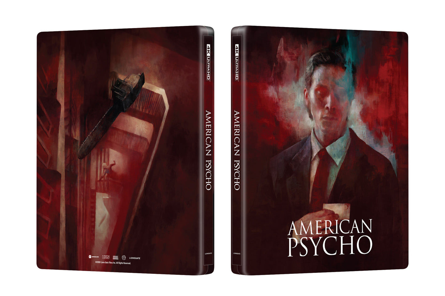 American Psycho 4K Blu-ray Steelbook Manta Lab Exclusive ME#63 One Click Box Set