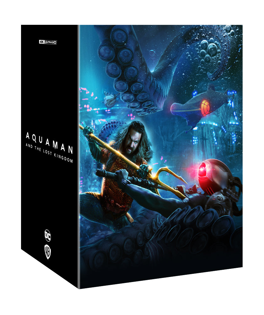 Aquaman and The Lost Kingdom 4K Blu-ray Steelbook Manta Lab Exclusive ME#69 One Click Box Set