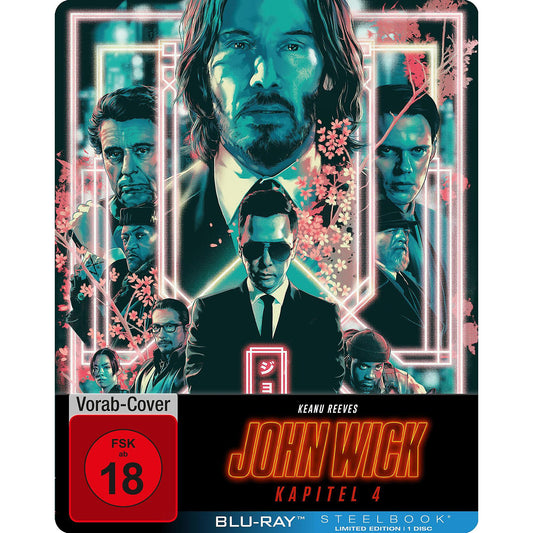 John Wick: Chapter 4 [SteelBook] Blu-ray] [2023] Media Markt Exclusive