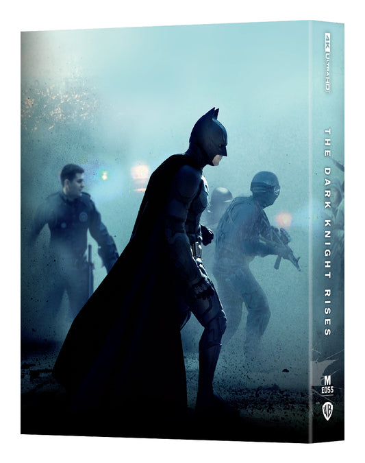 The Dark Knight Rises 4K Blu-ray Steelbook Manta Lab Exclusive ME#55 Double Lenticular Full Slip B - PREORDER