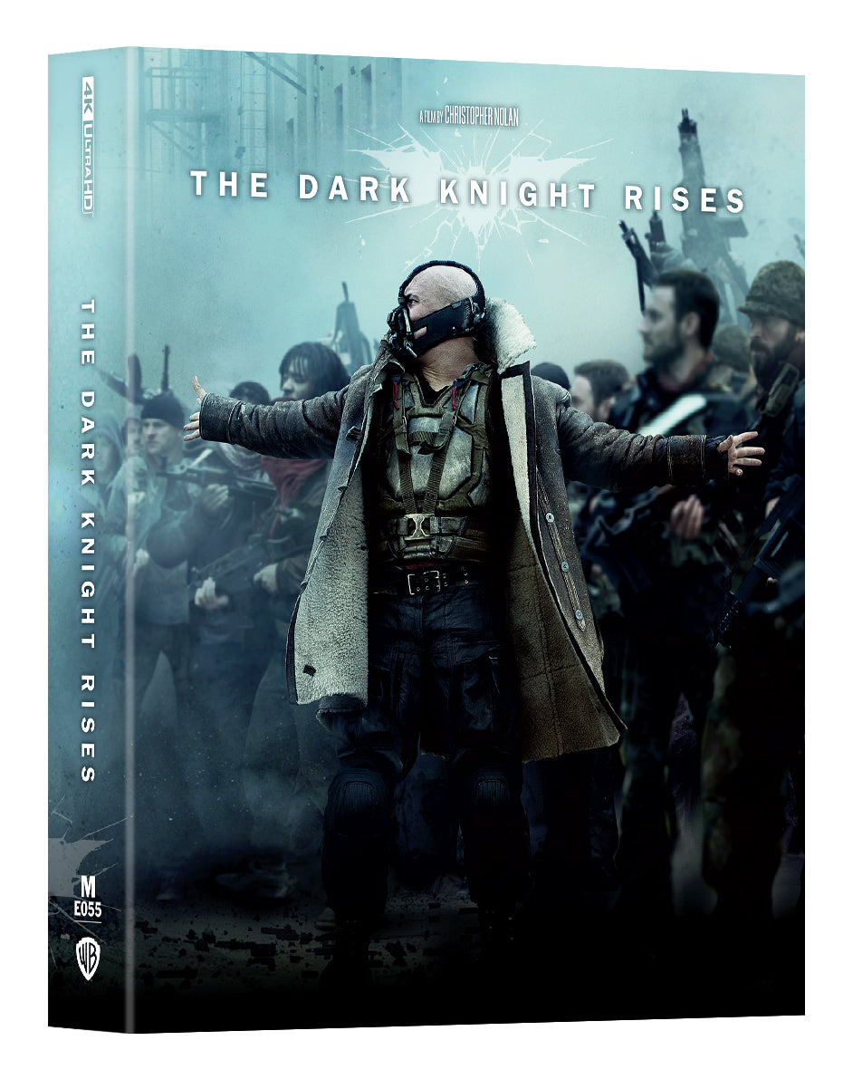 The Dark Knight Rises 4K Blu-ray Steelbook Manta Lab Exclusive ME#55 Double Lenticular Full Slip B - PREORDER