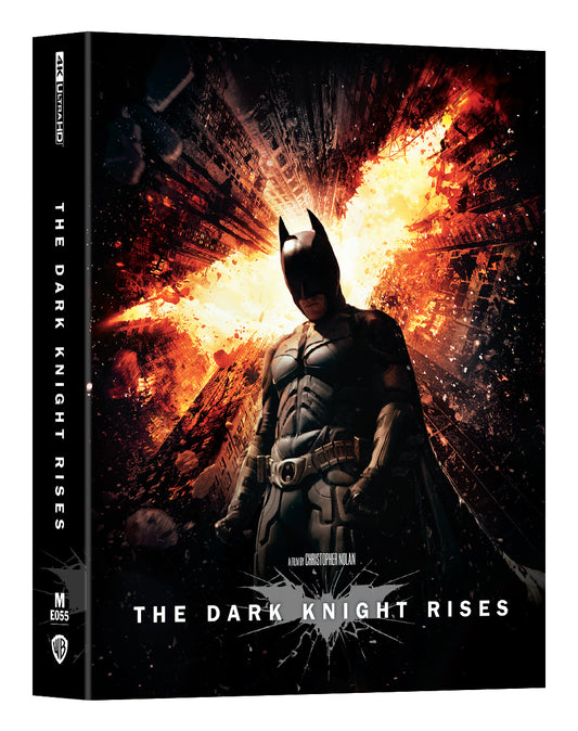 The Dark Knight Rises 4K Blu-ray Steelbook Manta Lab Exclusive ME#55 Full Slip - PREORDER