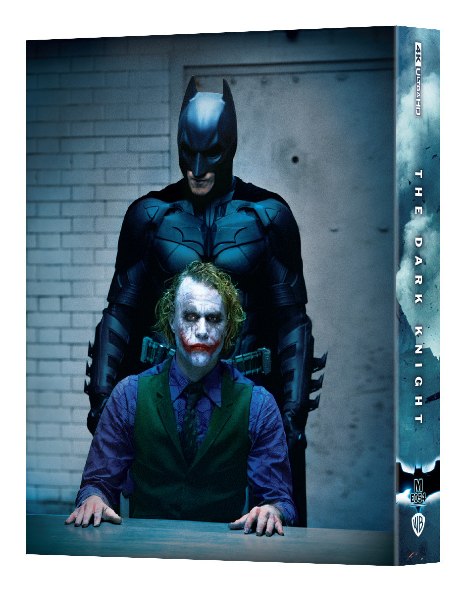 The Dark Knight 4K Blu-ray Steelbook Manta Lab Exclusive ME#54 Double Lenticular Full Slip A