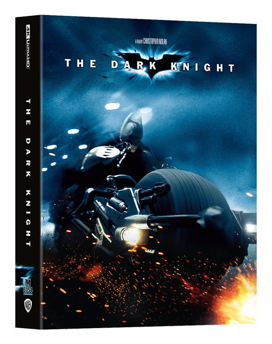 The Dark Knight 4K Blu-ray Steelbook Manta Lab Exclusive ME#54 Double Lenticular Full Slip B - PREORDER