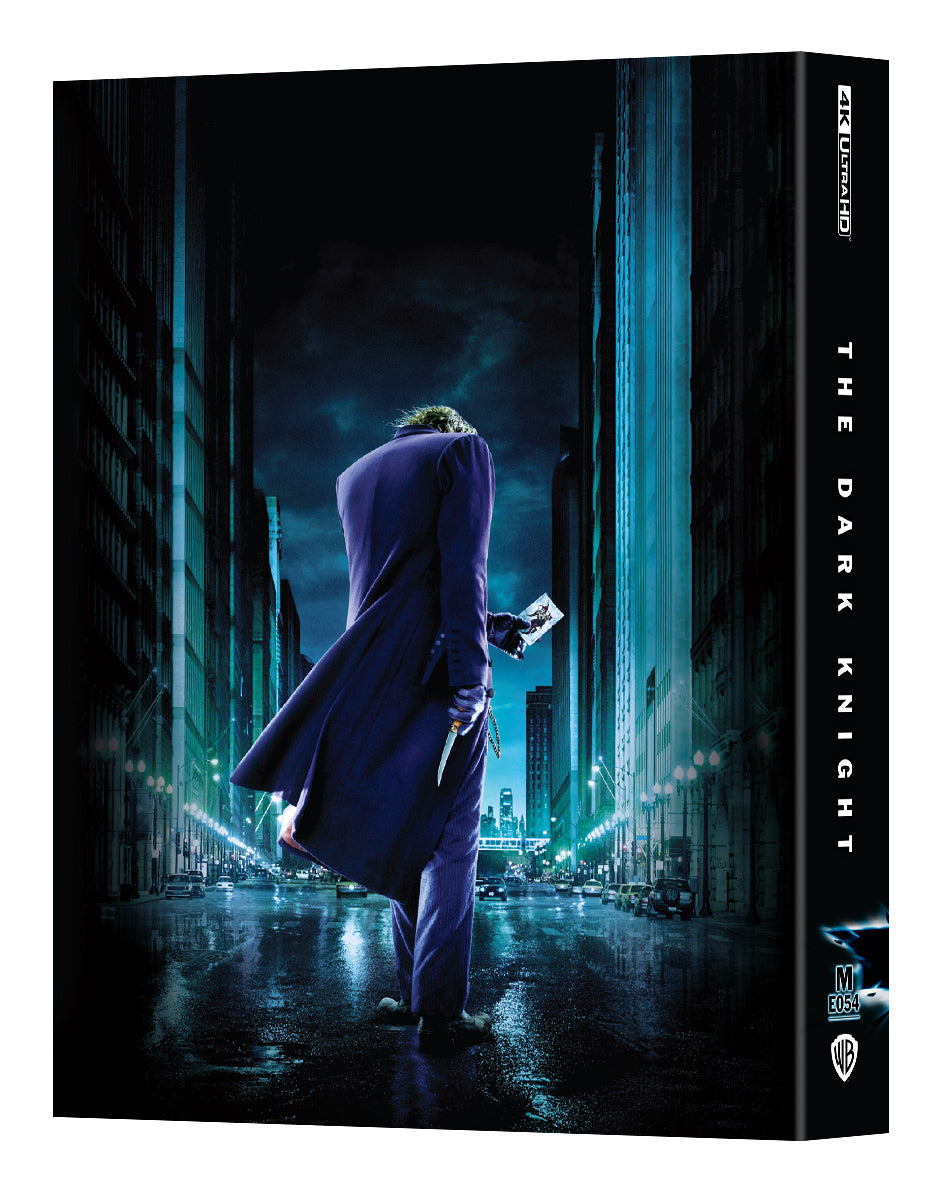 The Dark Knight 4K Blu-ray Steelbook Manta Lab Exclusive ME#54 Full Slip