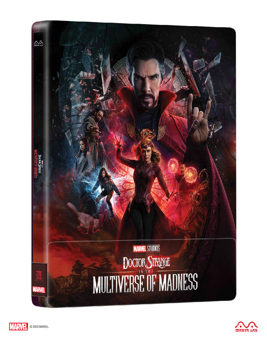 Doctor Strange in the Multiverse of Madness Steelbook Manta Lab MCP#001 Magnet Lenticular Quarter Slip (Discless)