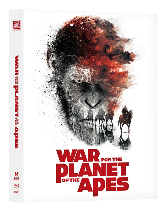 War For The Planet Of The Apes 4K Blu-ray Steelbook Manta Lab Exclusive ME#13 Full Slip