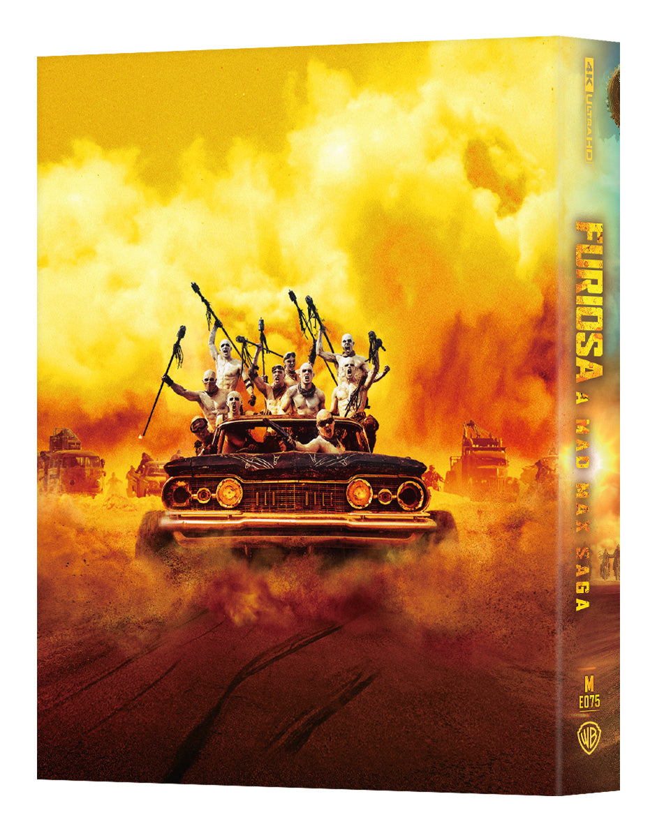 Furiosa: A Mad Max Saga (Standard & Chrome) 4K UHD Steelbook Manta Lab Exclusive ME#75 Double Lenticular Full Slip A - PREORDER