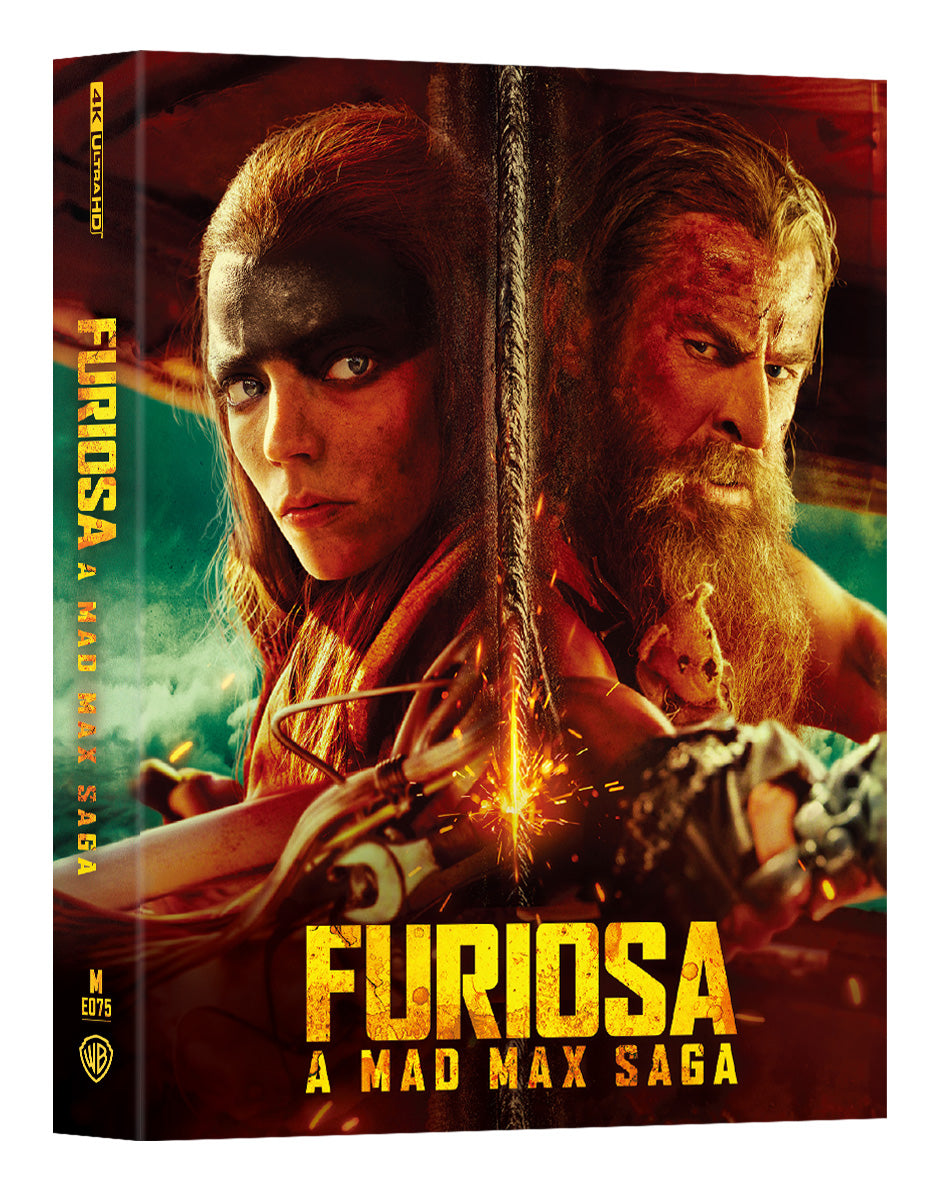 Furiosa: A Mad Max Saga (Standard & Chrome) 4K UHD Steelbook Manta Lab Exclusive ME#75 Double Lenticular Full Slip B - PREORDER