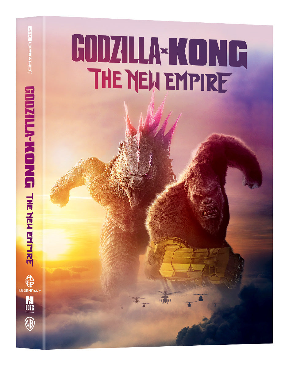 Godzilla x Kong: The New Empire 4K UHD Steelbook Manta Lab Exclusive ME#73 Double Lenticular Full Slip B