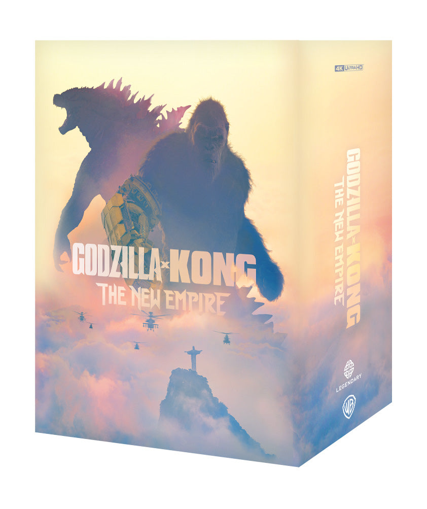 Godzilla x Kong: The New Empire 4K UHD Steelbook Manta Lab Exclusive ME#73 One Click Box Set - PREORDER