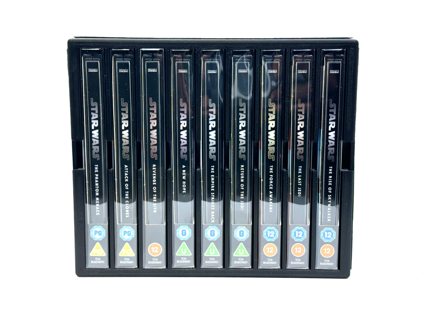 Galactic Saga 9 Movie Steelbook Display Case