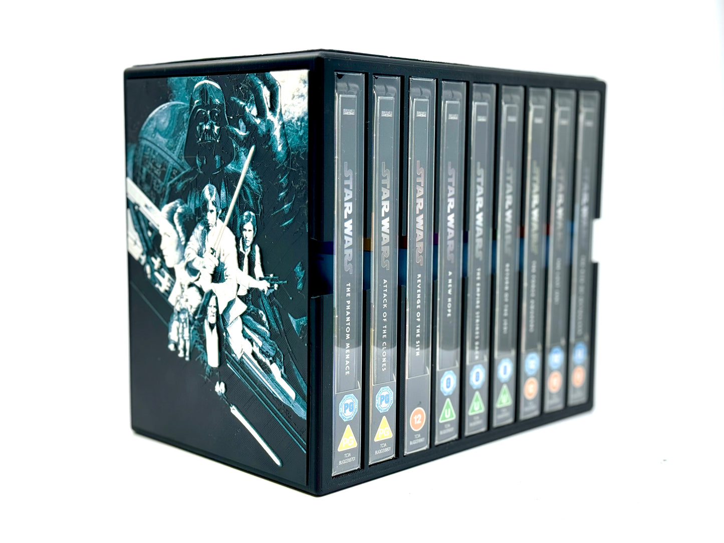 Galactic Saga 9 Movie Steelbook Display Case