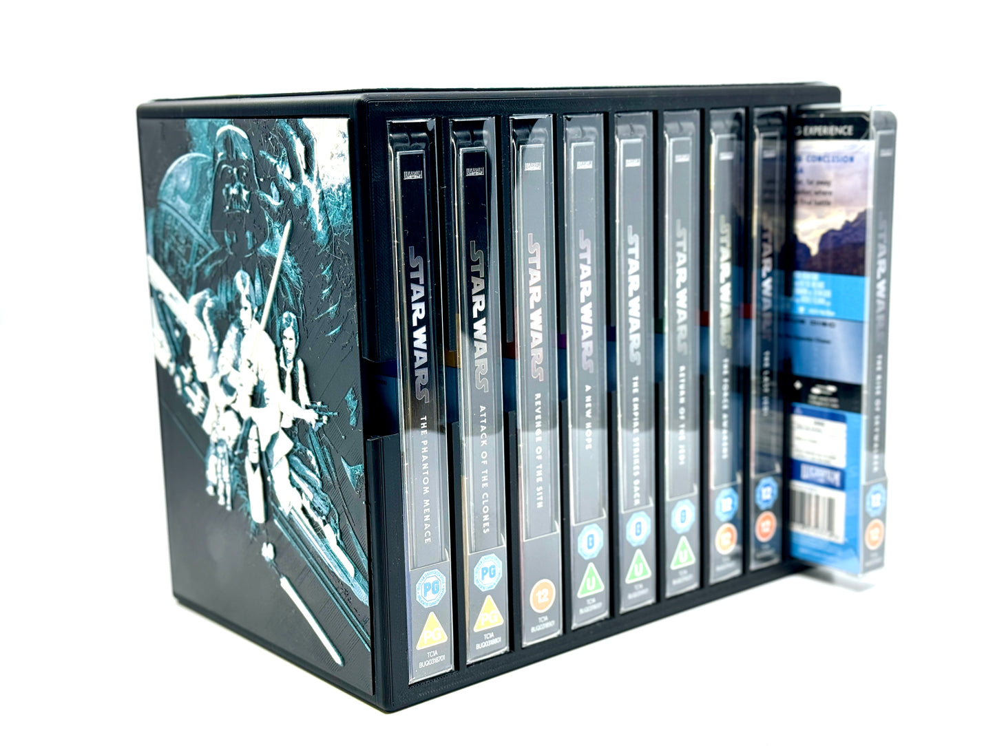 Galactic Saga 9 Movie Steelbook Display Case