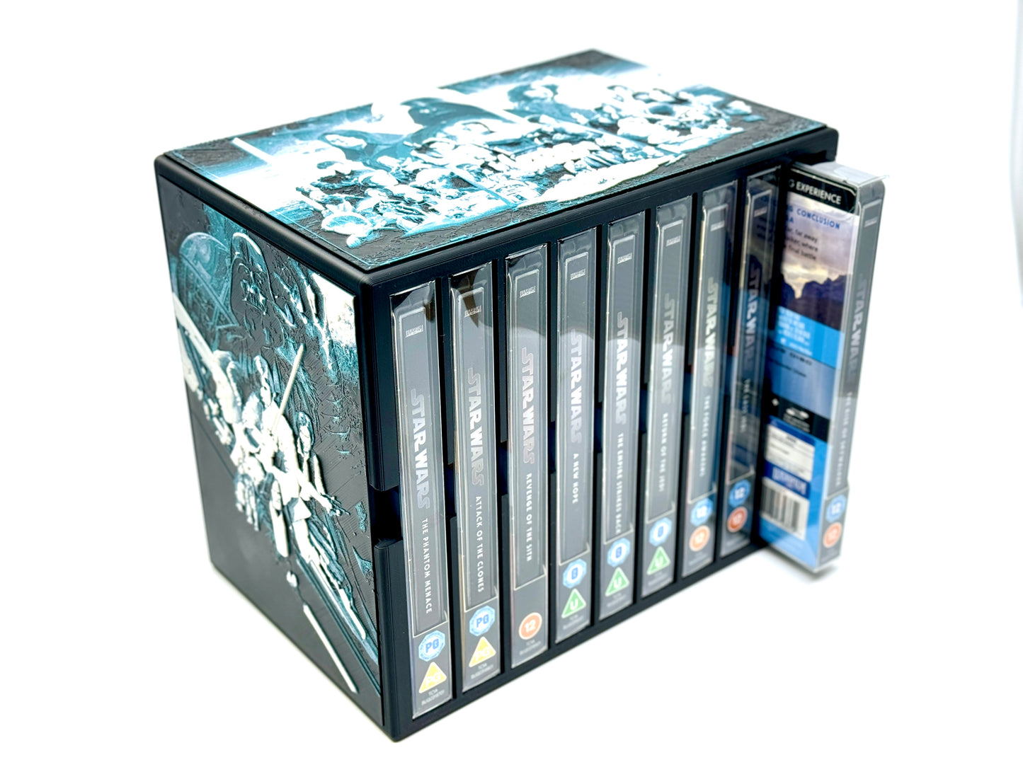 Galactic Saga 9 Movie Steelbook Display Case