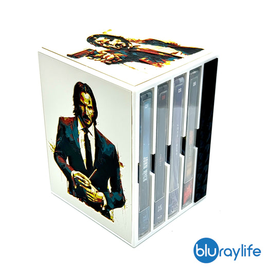 John Wick 5 Movie Steelbook Display Case