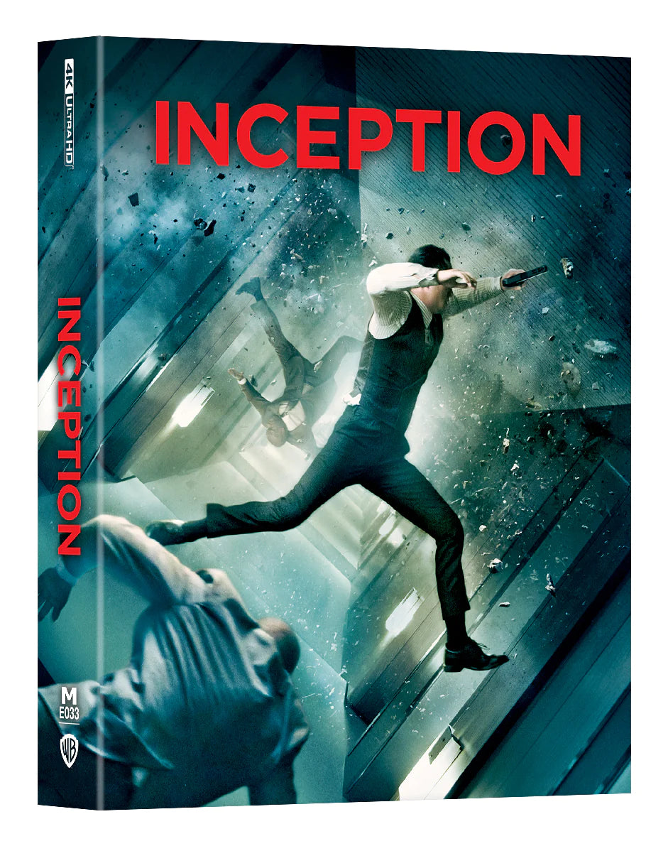 Inception 4K Blu-ray Steelbook Manta Lab Exclusive ME#33 HDN GB Pre-Order Double Lenticular Slip