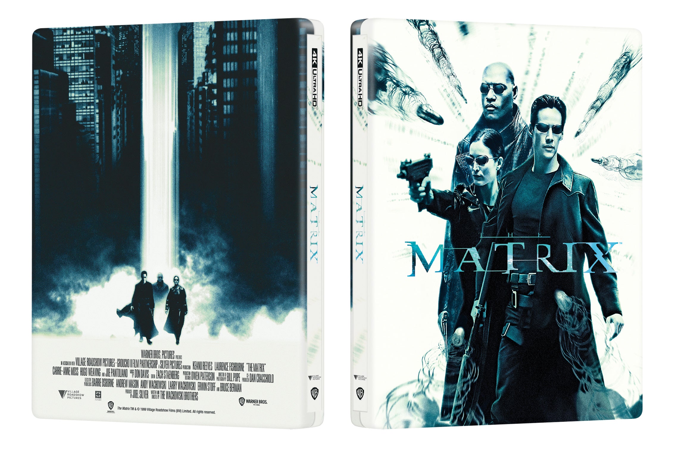 The Matrix 4作品【スチールブック】4K＆Blu-ray - DVD/ブルーレイ