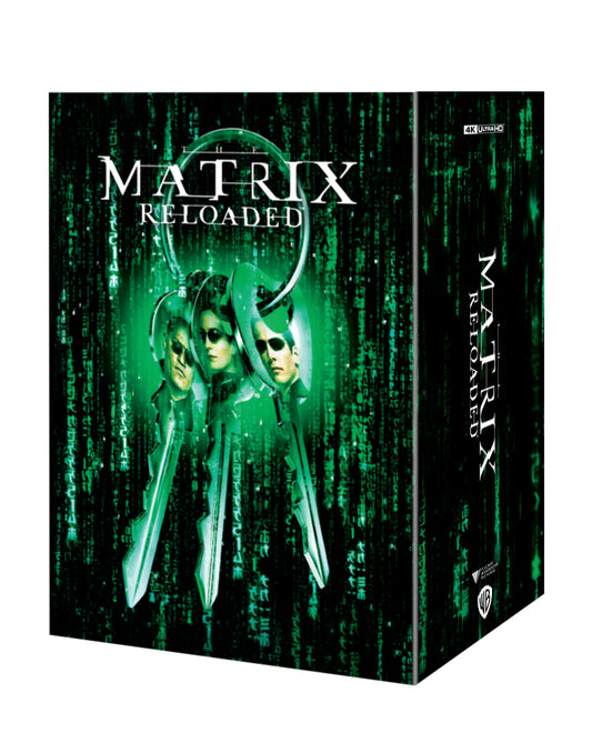 The Matrix Reloaded 4K Blu-ray Steelbook Manta Lab Exclusive ME#46 One Click Box Set