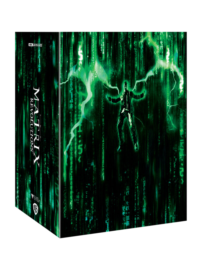 The Matrix Revolutions 4K Blu-ray Steelbook Manta Lab Exclusive ME#47 HDN GB Pre-Order One Click