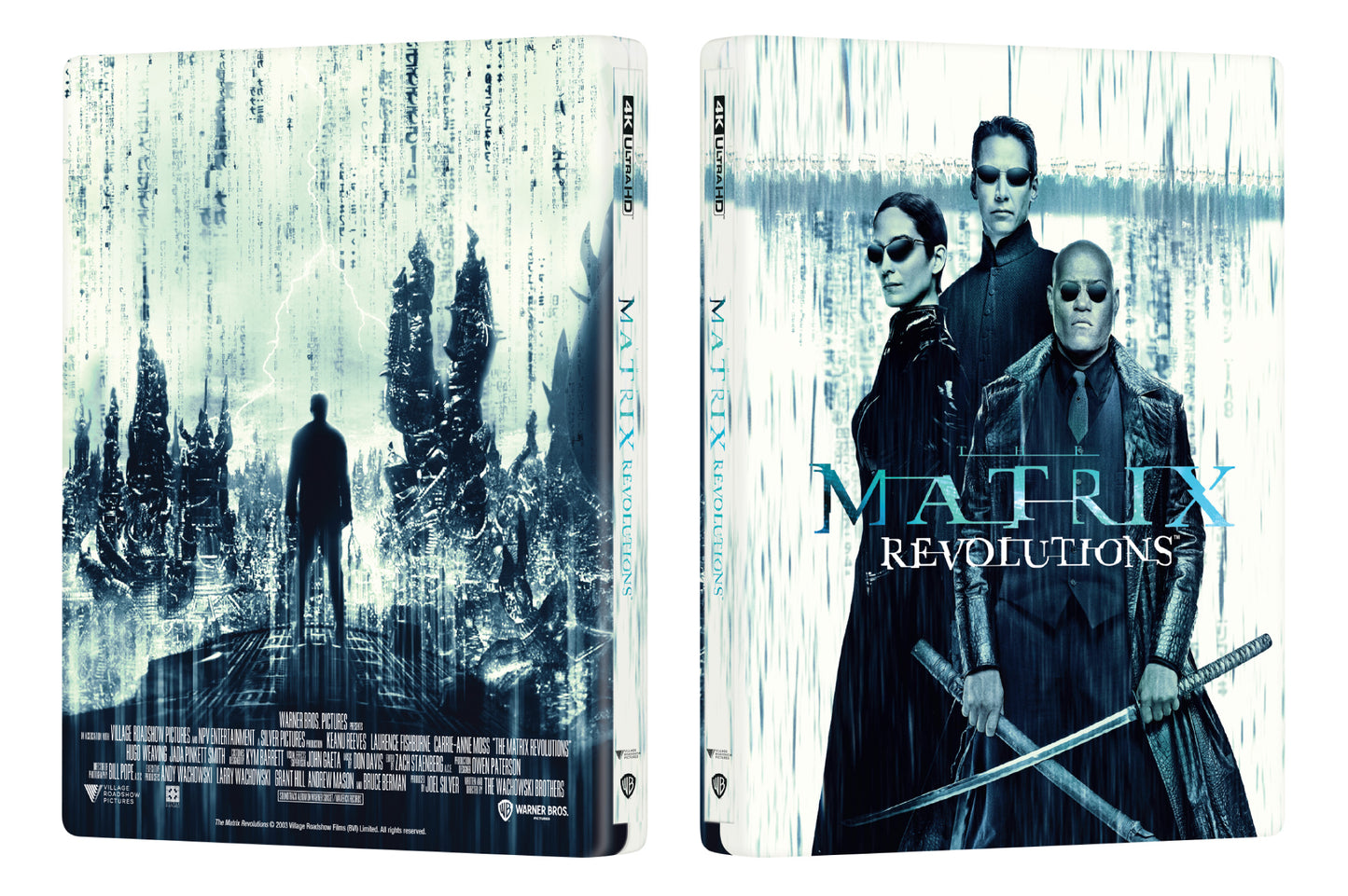 The Matrix Revolutions 4K Blu-ray Steelbook Manta Lab Exclusive ME#47 HDN GB Pre-Order One Click