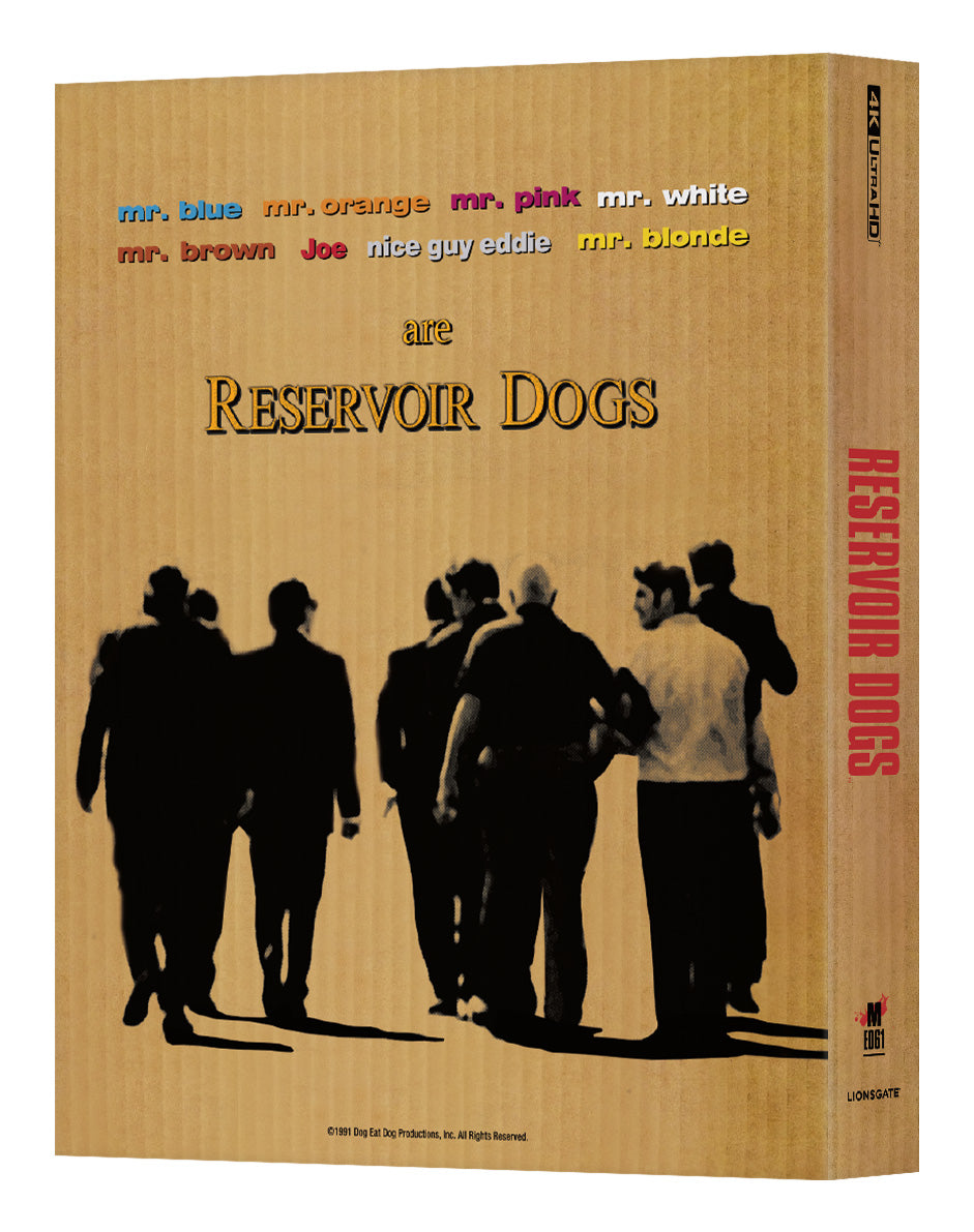 Reservoir Dogs 4K Blu-ray Steelbook Manta Lab Exclusive ME#61 Full Slip