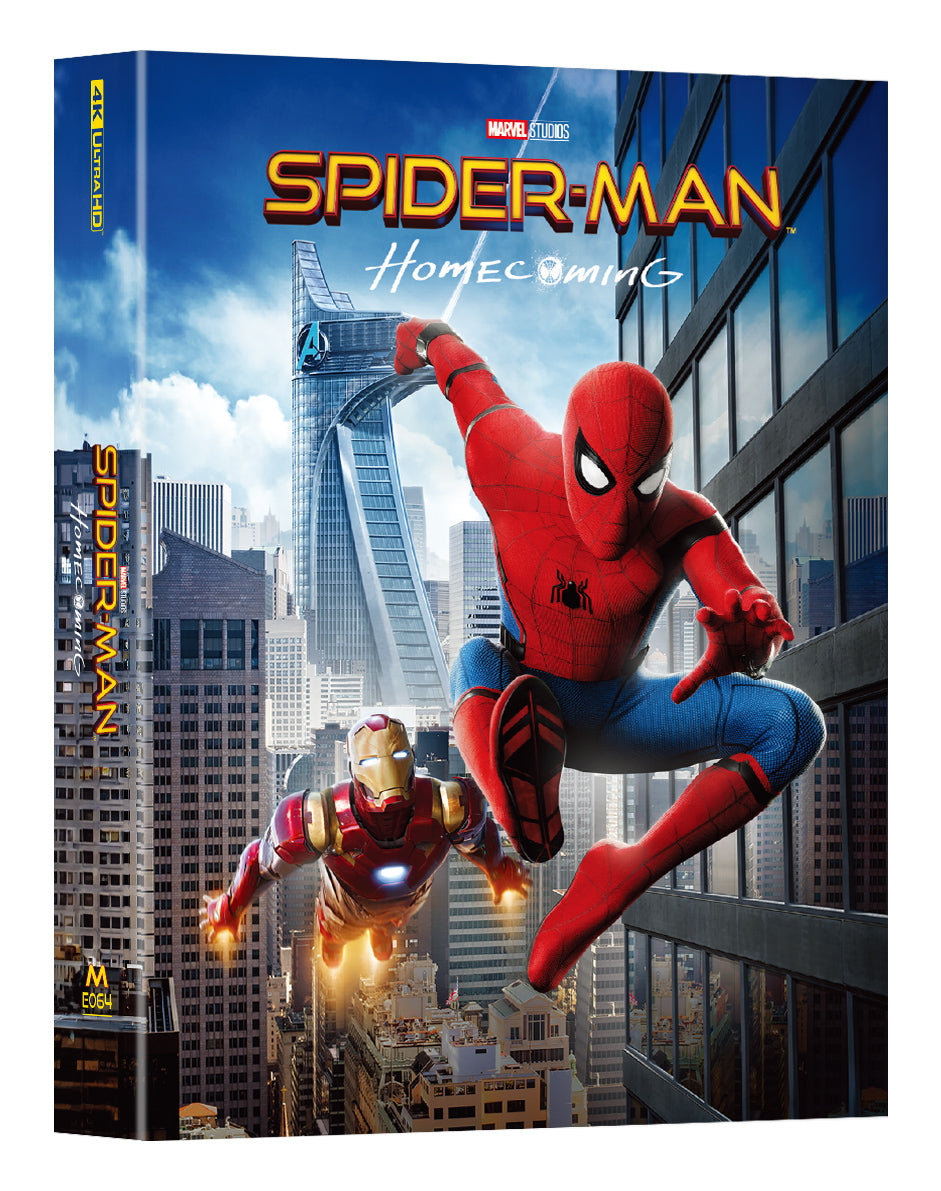 Spider-Man: Homecoming 4K Blu-ray Steelbook Manta Lab Exclusive ME#64 Double Lenticular Full Slip B