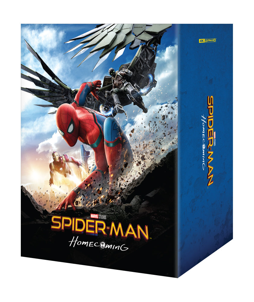 Spider-Man: Homecoming 4K Blu-ray Steelbook Manta Lab Exclusive ME#64 One Click Box Set