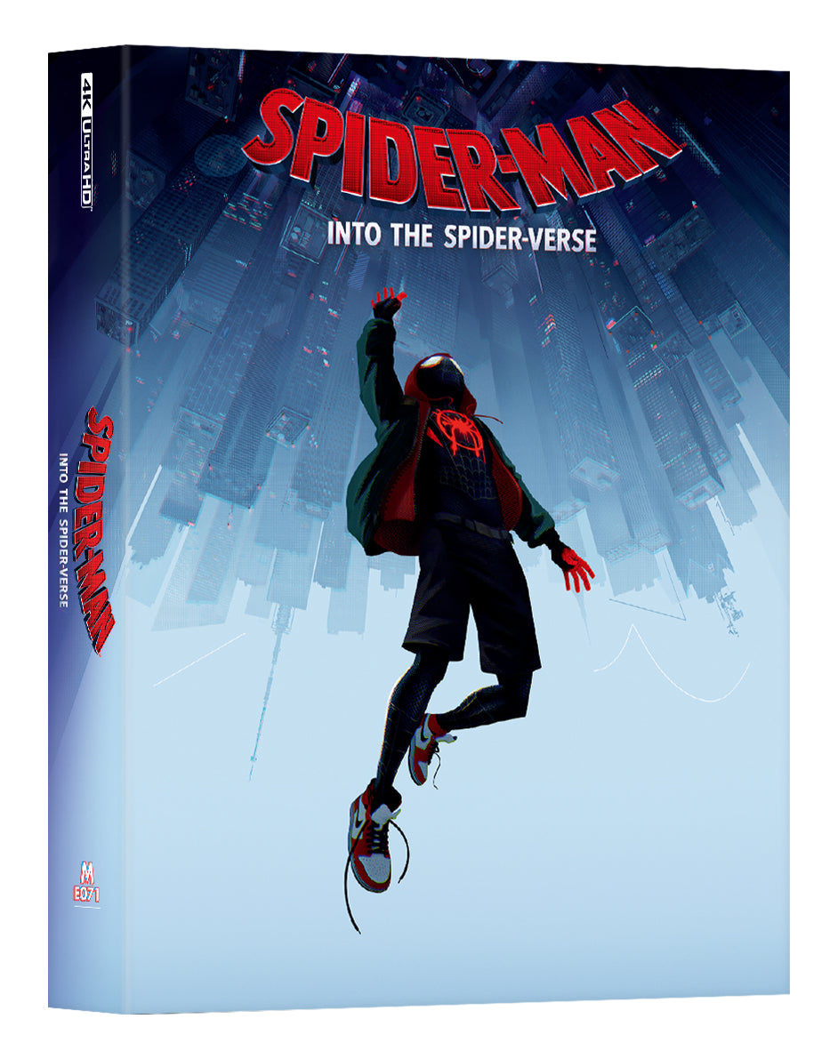 Spider-man: Into the Spider-Verse 4K Blu-ray Steelbook Manta Lab Exclusive ME#71 Double Lenticular Full Slip A - PREORDER