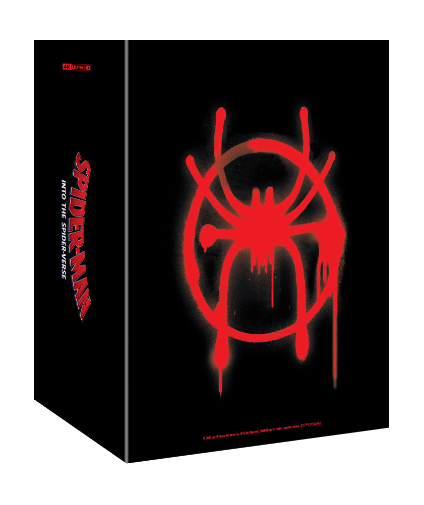 Spider-man: Into the Spider-Verse 4K Blu-ray Steelbook Manta Lab Exclusive ME#71 One Click Box Set - PREORDER