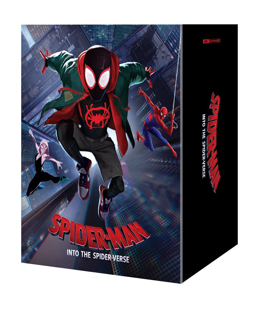 Spider-man: Into the Spider-Verse 4K Blu-ray Steelbook Manta Lab Exclusive ME#71 One Click Box Set - PREORDER