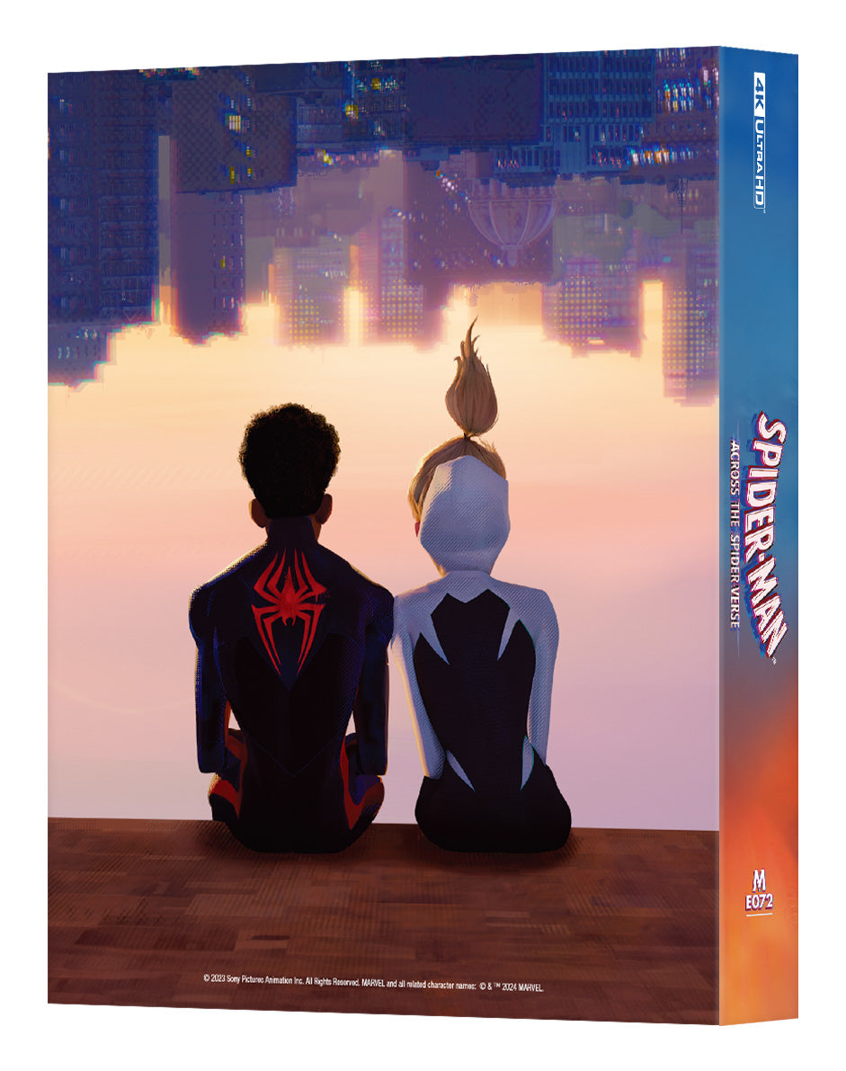 Spider-man: Across the Spider-Verse 4K Blu-ray Steelbook Manta Lab Exclusive ME#72 Double Lenticular Full Slip A - PREORDER