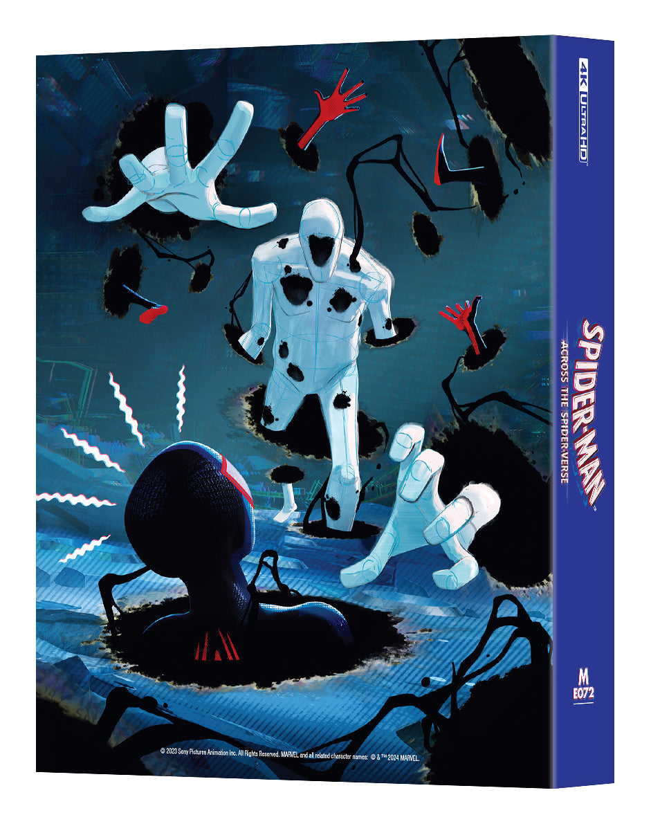 Spider-man: Across the Spider-Verse 4K Blu-ray Steelbook Manta Lab Exclusive ME#72 Double Lenticular Full Slip B