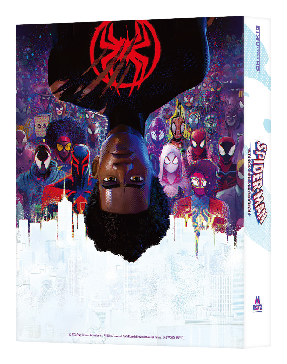 Spider-man: Across the Spider-Verse 4K Blu-ray Steelbook Manta Lab Exclusive ME#72 Full Slip - PREORDER