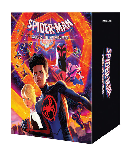 Spider-man: Across the Spider-Verse 4K Blu-ray Steelbook Manta Lab Exclusive ME#72 One Click Box Set - PREORDER