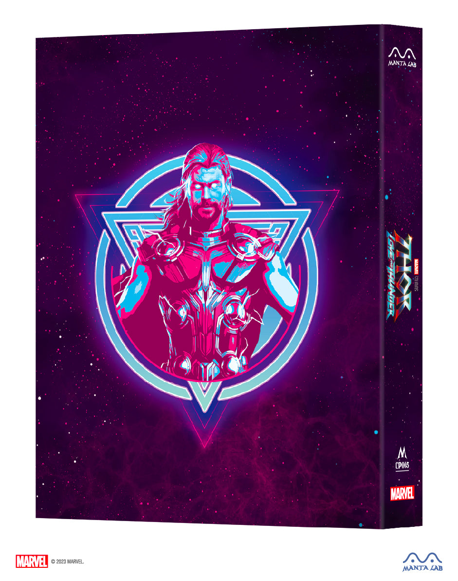 Thor: Love and Thunder Steelbook (Discless) Steelbook Manta Lab Exclusive MCP#-005 HDN GB Pre-Order Lenticular Slip