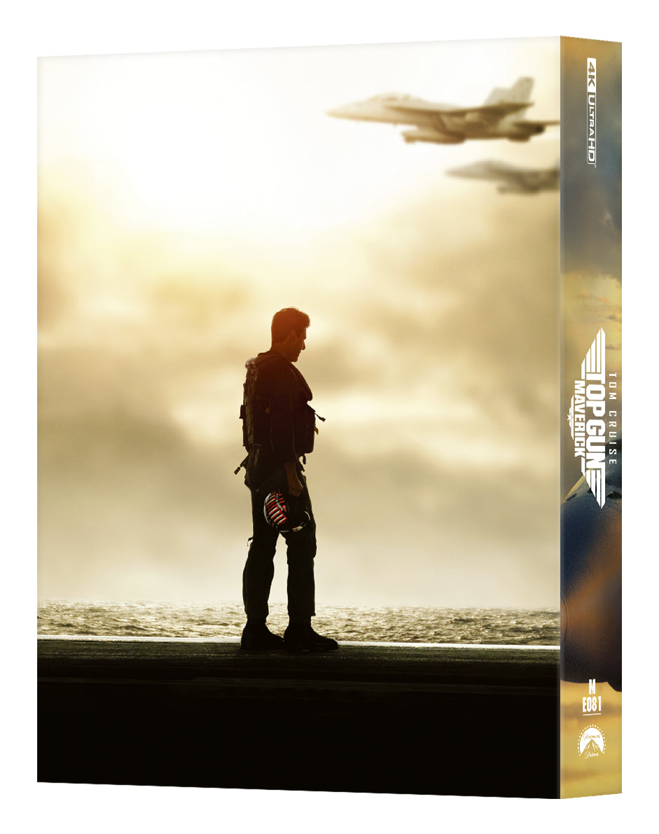 Top Gun: Maverick 4K Blu-ray Steelbook Manta Lab Exclusive ME#81 Double Lenticular Full Slip A - PREORDER