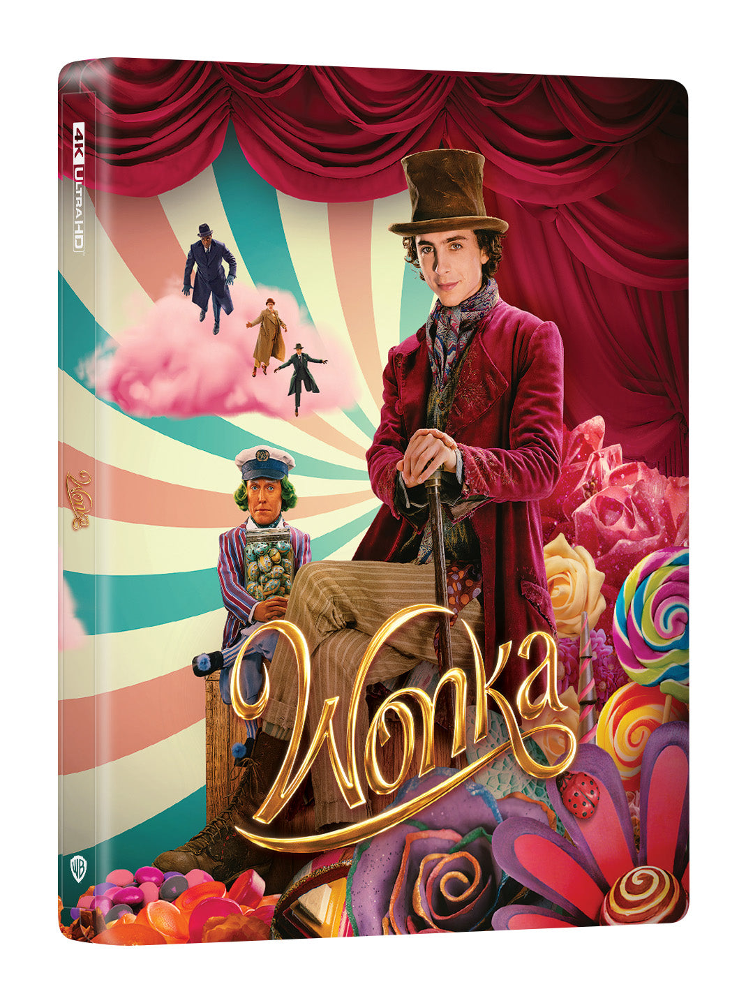 Wonka 4K Blu-ray Steelbook Manta Lab Exclusive ME#68 One Click Box Set