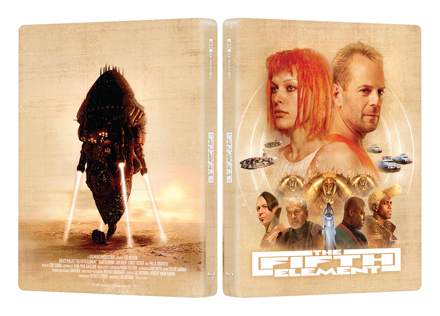 The Fifth Element 4K Blu-ray Steelbook Manta Lab Exclusive ME#78 Full Slip (PET) - PREORDER