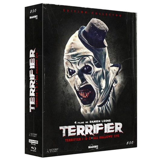 Terrifier Trilogy (4K UHD +2D Blu-ray) Steelbook Collectors Edition - PREORDER