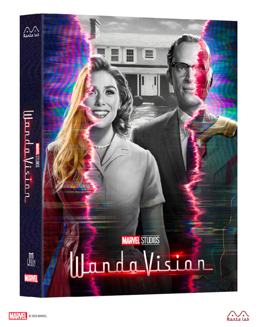 WandaVision Steelbook Manta Lab MCP#004 Double Lenticular Full Slip (Discless)