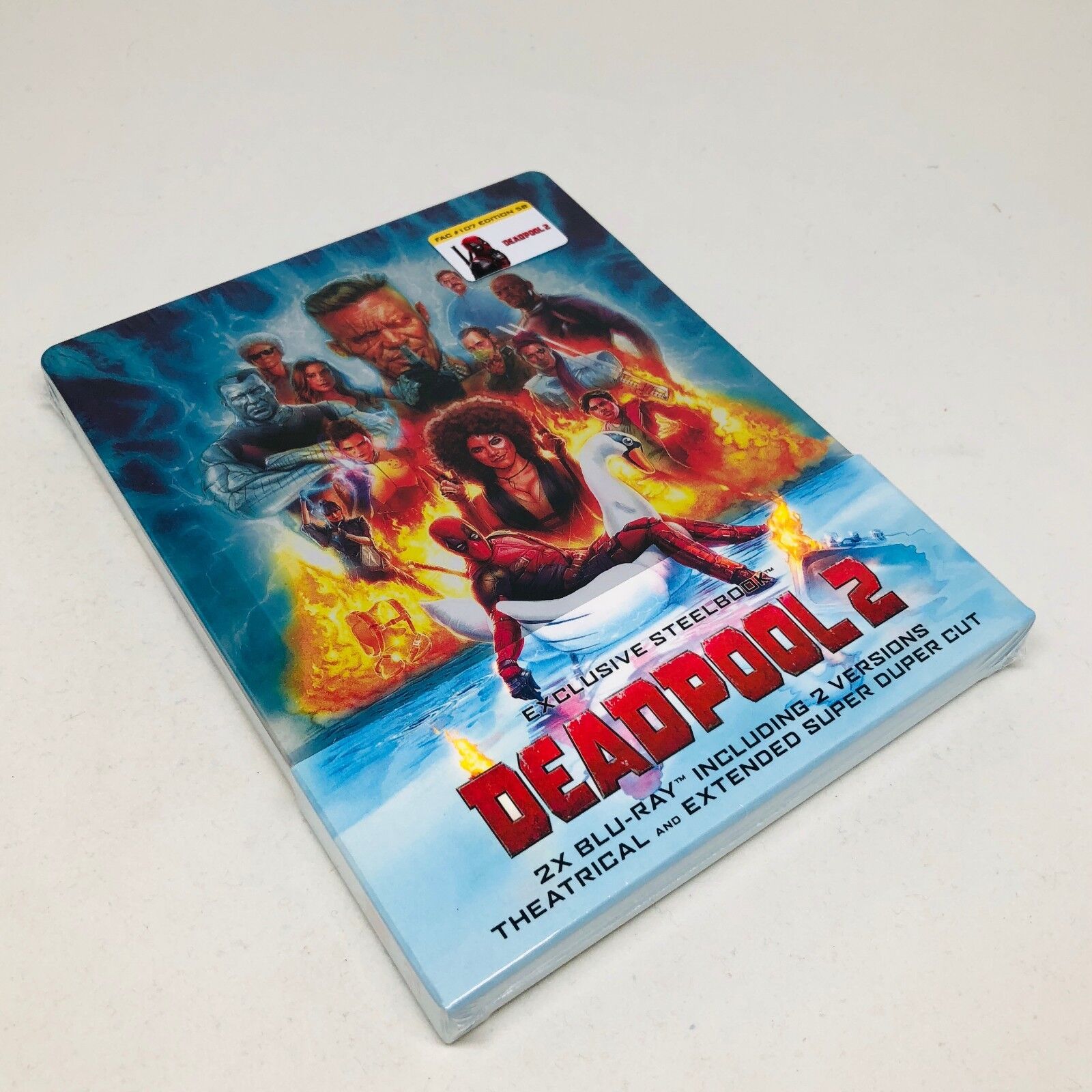 Deadpool 2 Blu-ray Steelbook Filmarena Collection #107 E5B Quarter Sli