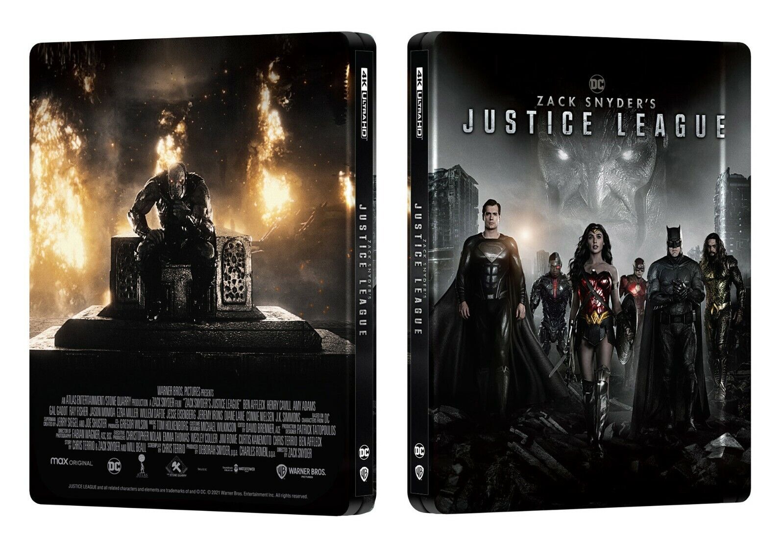 Zach Snyder's Justice League Manta shops Lab 4k Steelbook