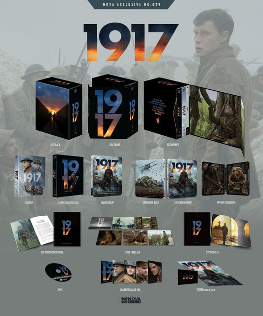 1917 Blu-ray SteelBook Novamedia Exclusive #29 One Click Box Set