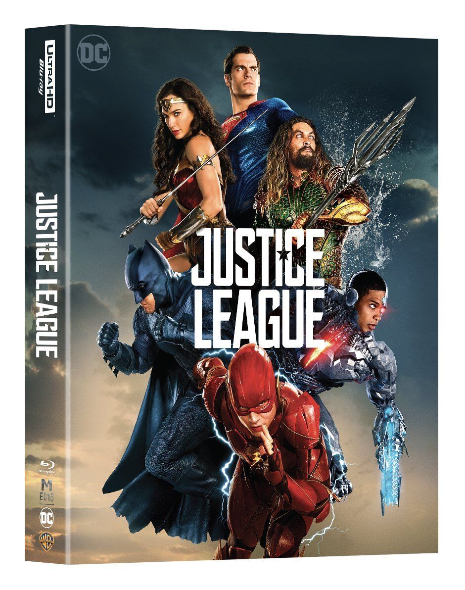 Justice League 4K+3D Blu-ray Steelbook Manta Lab Exclusive ME#15 One Click Box Set *LOW NUMBER #007*