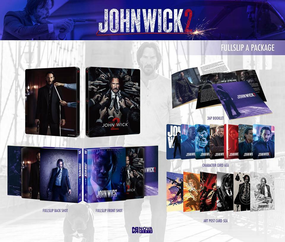 John wick hotsell 2 novamedia steelbook